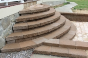 Side-view-rounded-front-steps-installation-Between-the-Edges-EvansGA