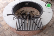 Fire-ring-cooking-grate-landscaping-projects-Between-the-Edges-NorthAugustaSC
