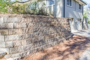 retaining wall with stairs augusta ga