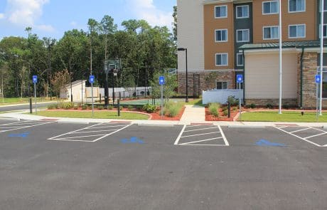 Sodding and commercial landscaping in Georgia Cyber Center - Hull McKnight Building