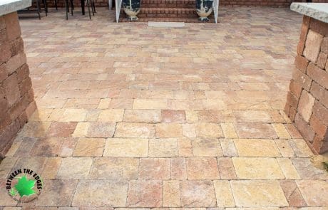 Paver patio installation in Augusta, GA - a project by Between The Edges