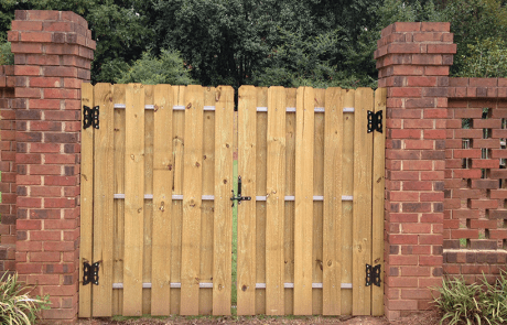 Hardscaping and wood fencing in Martinez, GA - Between The Edges